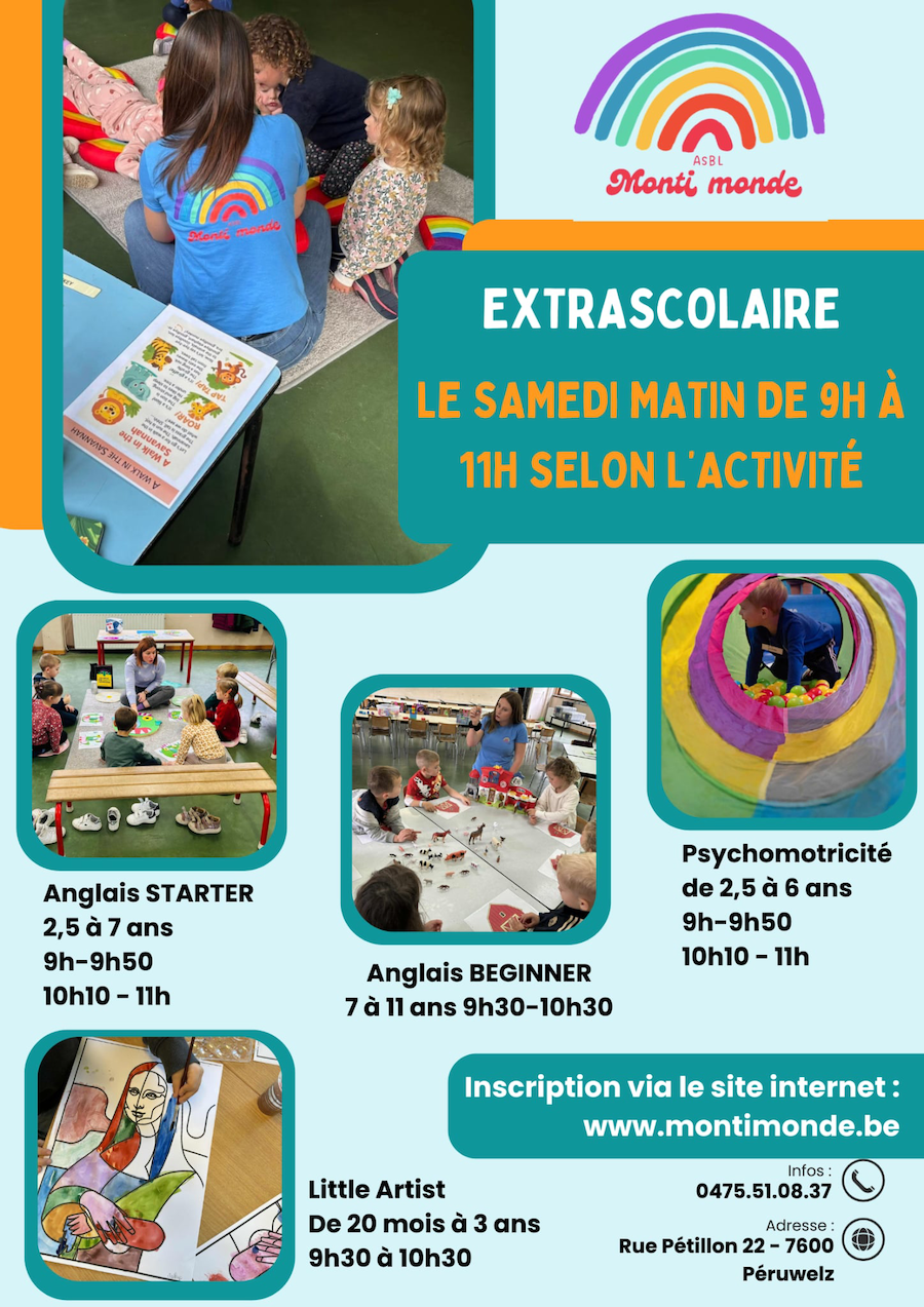 Flyer pour l'extrascolaire
